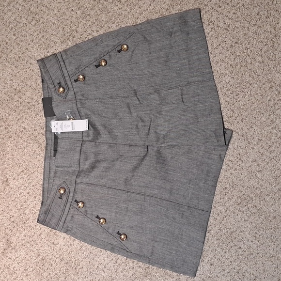 White House Black Market Pants - NWT WHBM size 14 5" linen shorts, $79.00